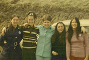 UW Team 1972: Carol, Priscilla, Joyce, Janet Michellene, Clare Apana
